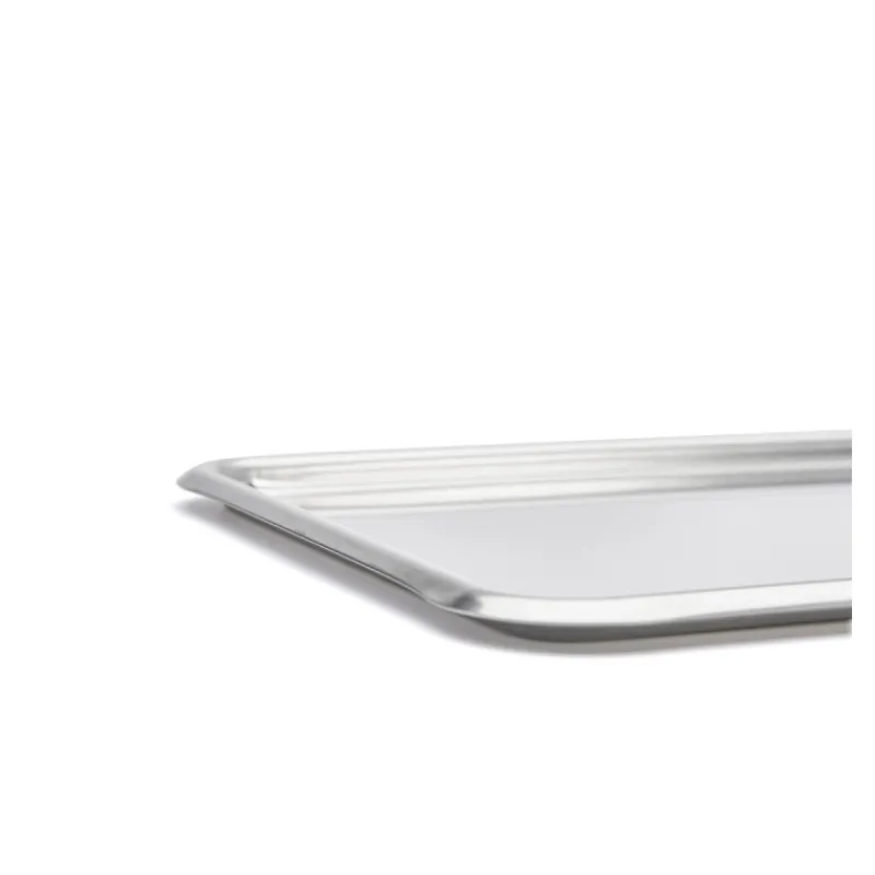 Sale Cerf Dellier Plateau pâtissier inox bords ronds 24 cm