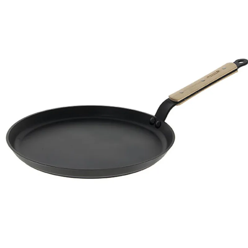 New Cerf Dellier Poêle à crêpes anti-adhésive CHOC B BOIS De Buyer Ø 26 cm