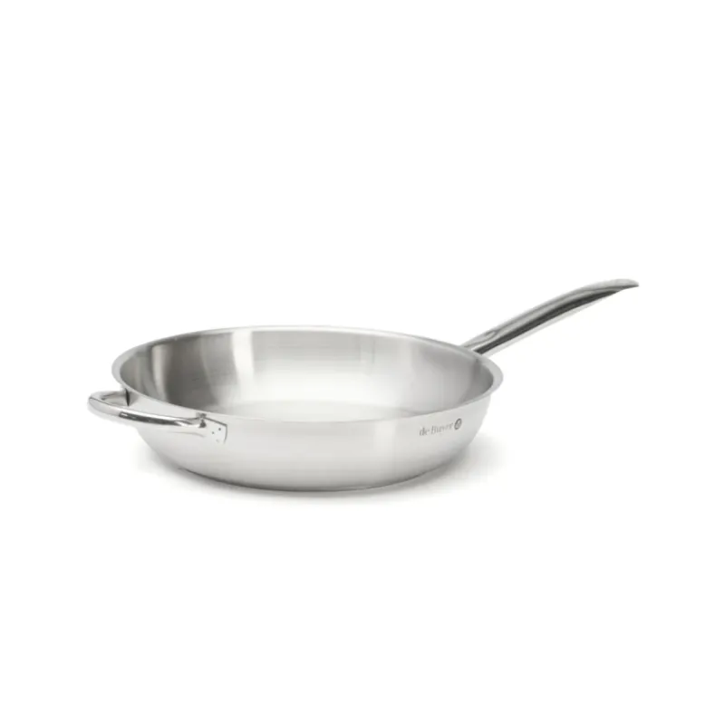 Sale Cerf Dellier Poêle à frire ronde inox Prim'Appety 32 cm