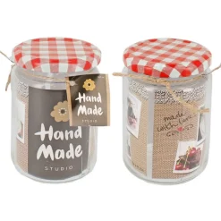 Clearance Cerf Dellier Pot à confiture couvercle vichy