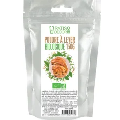 Sale Cerf Dellier Poudre à lever Bio 150 g - DDM 12/24