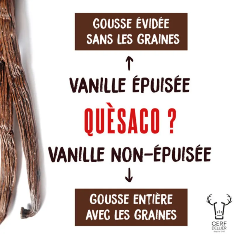Best Cerf Dellier Poudre de vanille épuisée Sébalcé 150 g