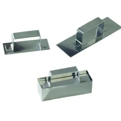 Hot Cerf Dellier Poussoir à nonnette rectangle 12,5 cm