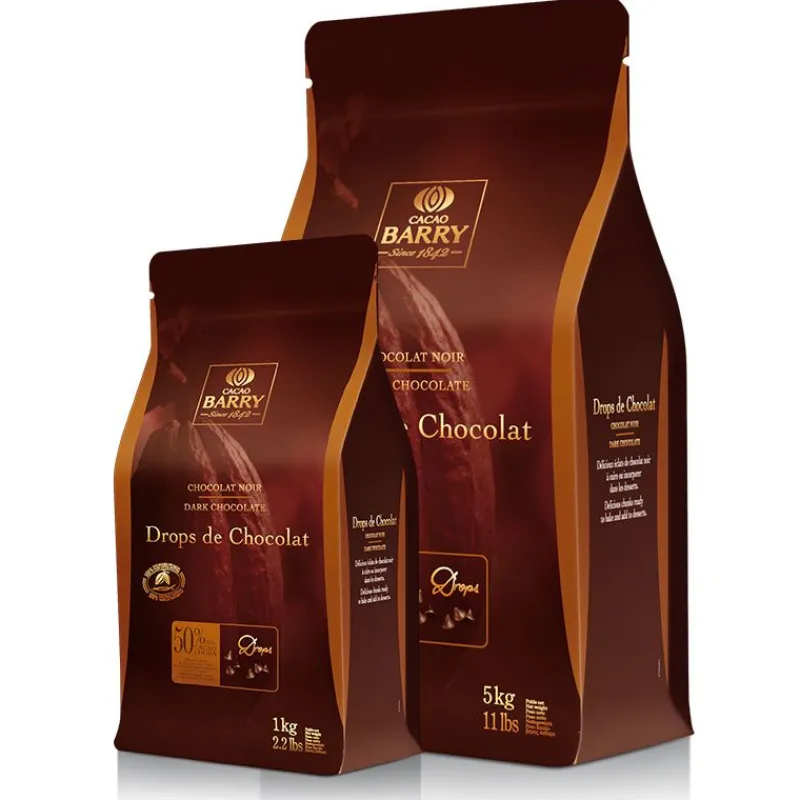 Outlet Cerf Dellier Pépites de chocolat noir drops 5 Kg