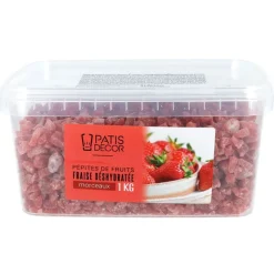Discount Cerf Dellier Pépites de fraises déshydratées 1 kg