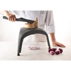 Hot Cerf Dellier Prep Chef outil coupe-oignons 8 x 8 mm à levier seul