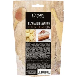 Sale Cerf Dellier Préparation bavarois Chocolat Blanc