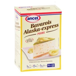 Clearance Cerf Dellier Préparation bavarois poire Alaska Express 1 kg