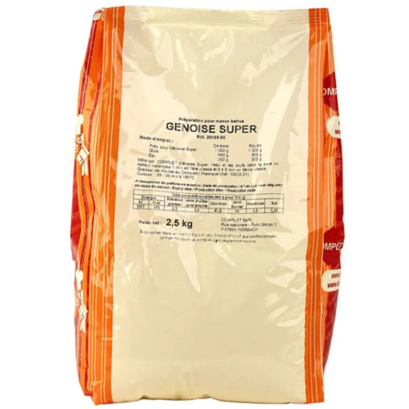 Discount Cerf Dellier Préparation Génoise Super 2,5 kg
