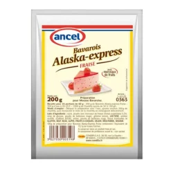 Hot Cerf Dellier Préparation mousse bavaroise fraise Alaska 200 g