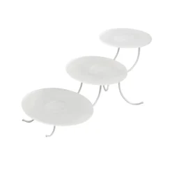 Online Cerf Dellier Présentoir 3 plateaux ovales assortis