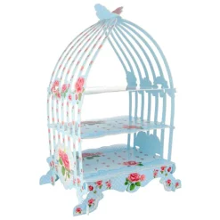 Hot Cerf Dellier Présentoir cage à oiseaux bleu