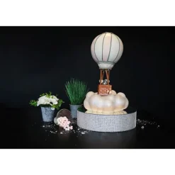 Outlet Cerf Dellier Présentoir gâteau effet miroir et contour en strass 25 cm