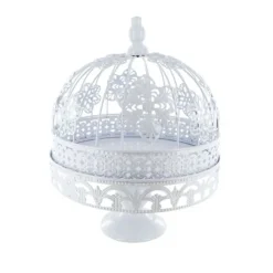 Best Cerf Dellier Présentoir gâteaux cage brodée 26 cm