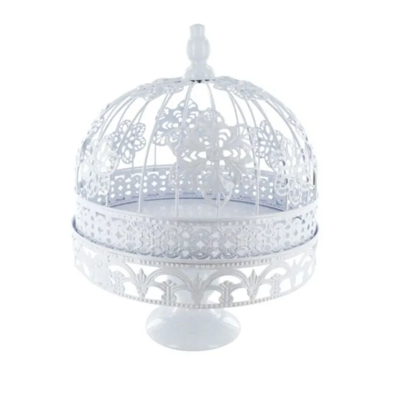 Best Cerf Dellier Présentoir gâteaux cage brodée 26 cm