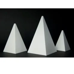 Discount Cerf Dellier Présentoir polystyrène pyramide 4 faces