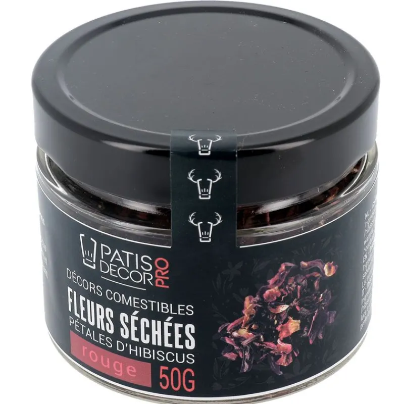 Online Cerf Dellier Pétales d'hibiscus rouges séchées 50 g