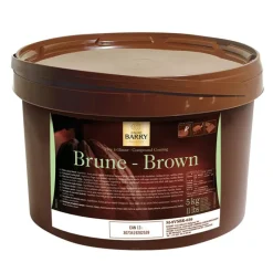 New Cerf Dellier Pâte à glacer brune Barry 5 kg