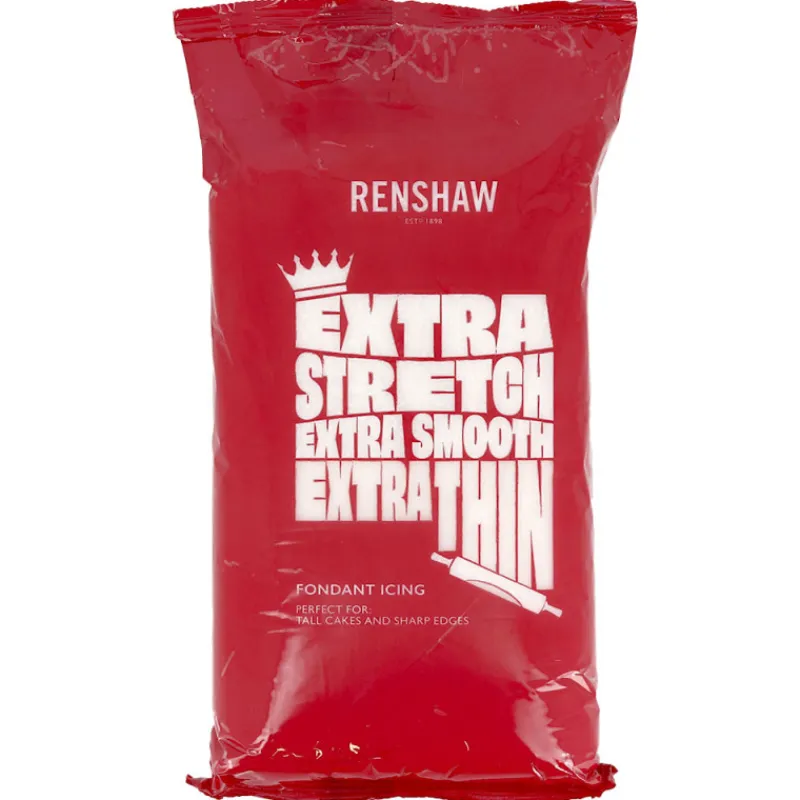 Hot Cerf Dellier Pâte à sucre blanche Extra Renshaw 1 kg