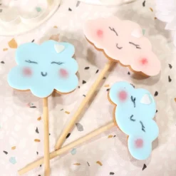 Outlet Cerf Dellier Pâte à sucre bleu ciel 250 g - DDM 12/24