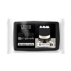 Best Cerf Dellier Pâte à sucre noire 100 g