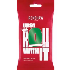 Clearance Cerf Dellier Pâte à sucre Vert Emeraude Renshaw 250 g