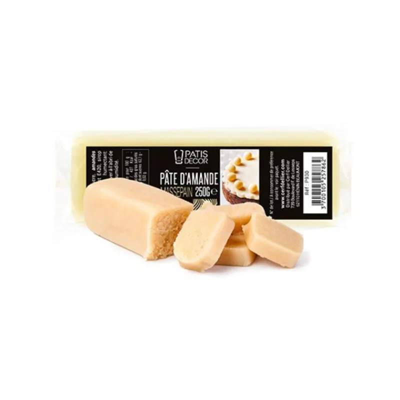 Outlet Cerf Dellier Pâte d'amande confiseur neutre 33 % 250 g