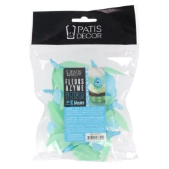 Hot Cerf Dellier Roses bleues avec feuilles x10