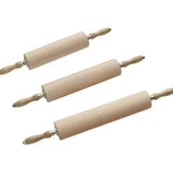 Online Cerf Dellier Rouleau à pâte avec poignées en hêtre diamêtre 8 cm 30 cm