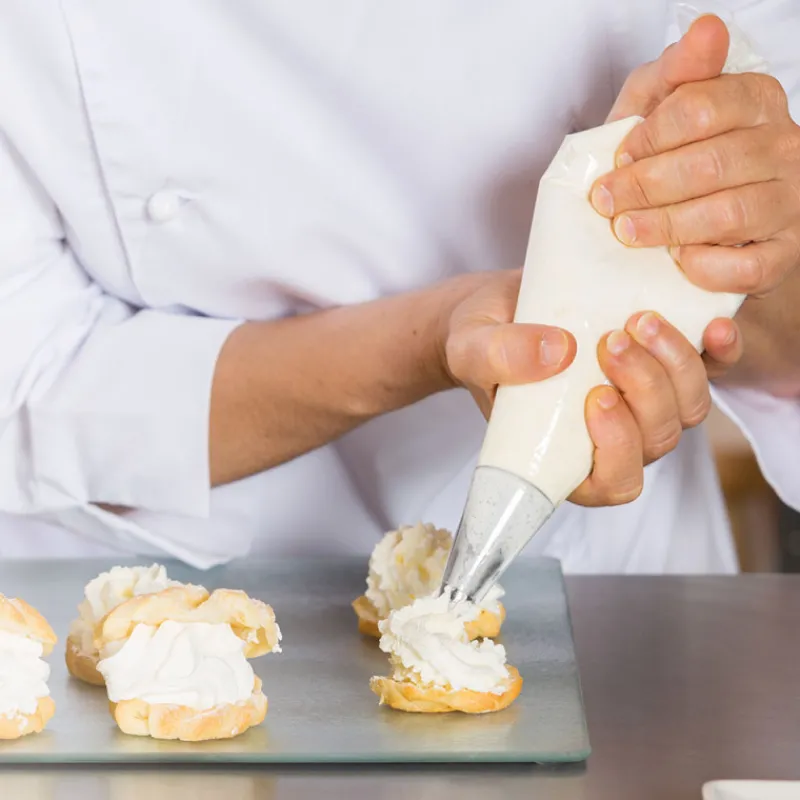 Hot Cerf Dellier Rouleau de 100 poches pâtissières à usage unique 55 cm