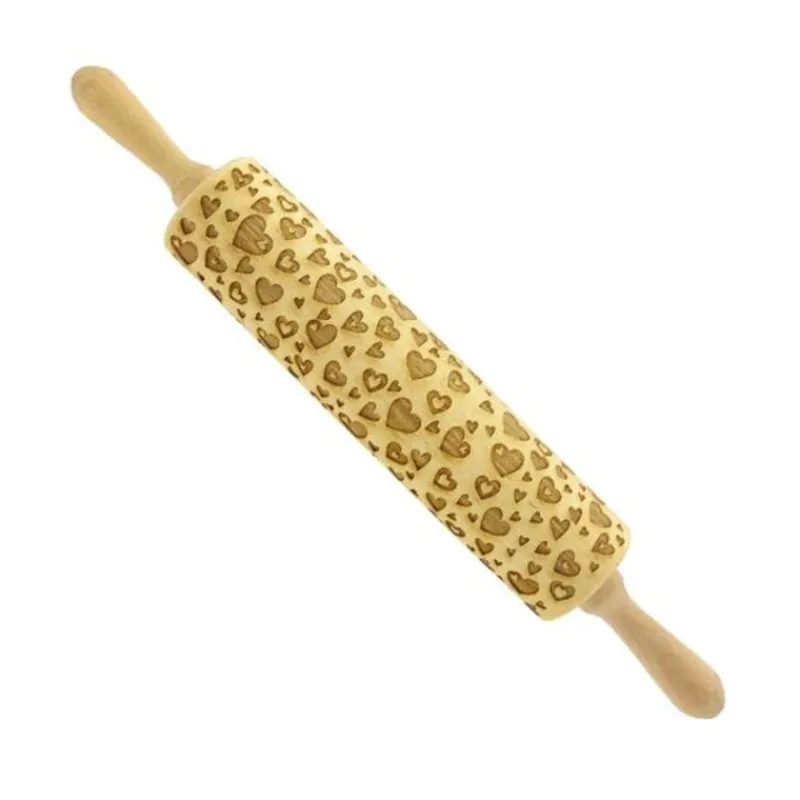 New Cerf Dellier Rouleau empreintes Coeurs