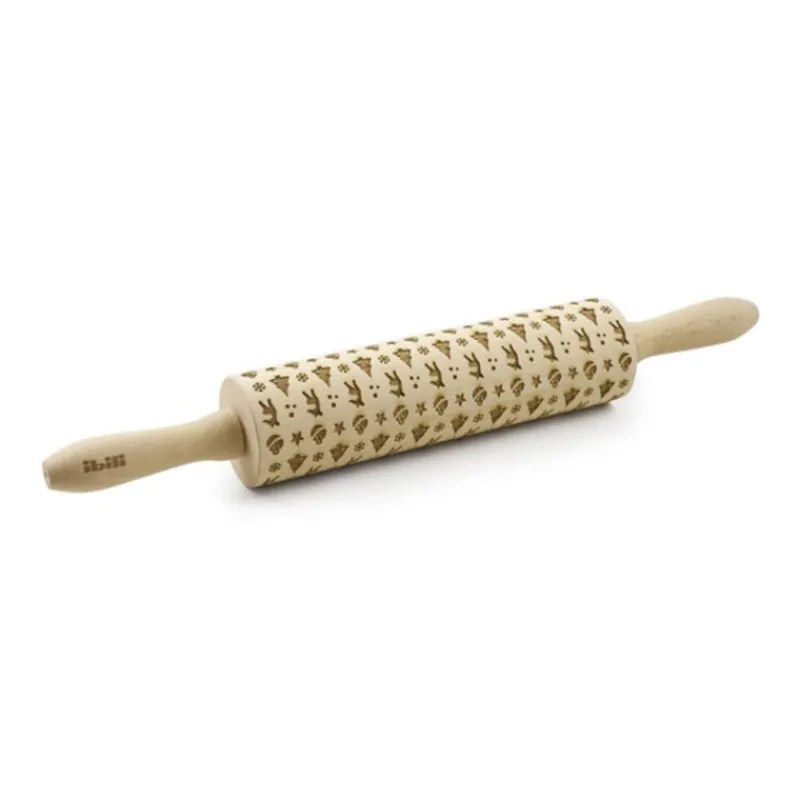 Online Cerf Dellier Rouleau empreintes en bois Noël