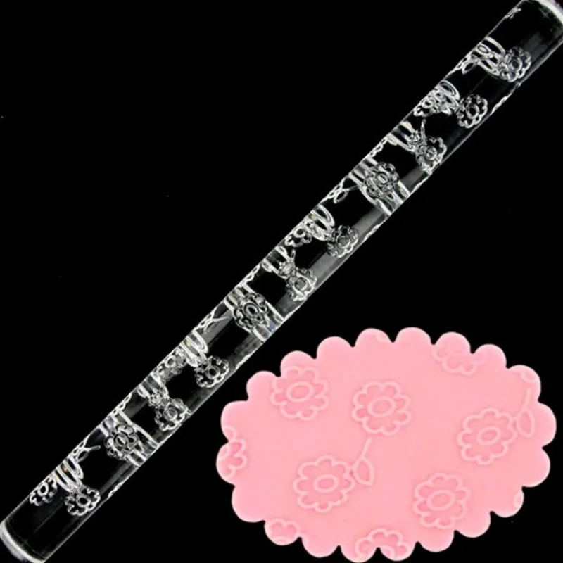 Discount Cerf Dellier Rouleau empreintes marguerites Patisdécor