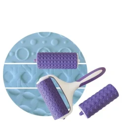 Discount Cerf Dellier Rouleau relief pâte à sucre 3 motifs