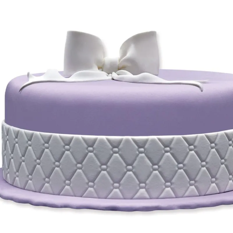 Outlet Cerf Dellier Ruban pâte à sucre matelassé h 5 cm (1,25 m)