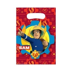 Hot Cerf Dellier Sac à confiseries Sam le pompier (x8)