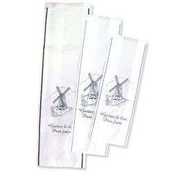 New Cerf Dellier Sac à pain long kraft blanchi