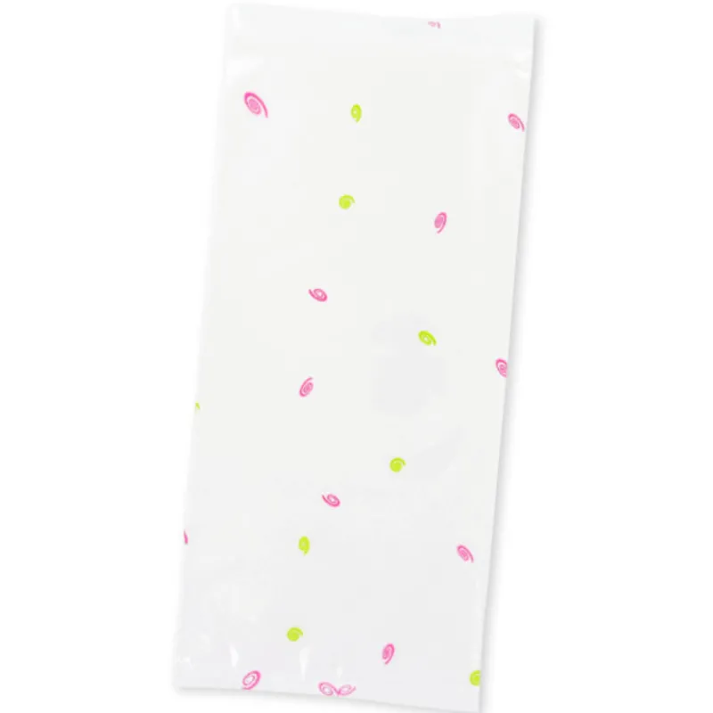 Hot Cerf Dellier Sac polypropylène fond plat Spirales 12 x 26 cm (x100)