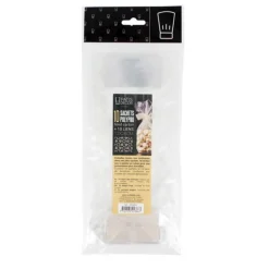 Outlet Cerf Dellier Sachets polypropylène 12 x 26cm fond carton + liens (x10)