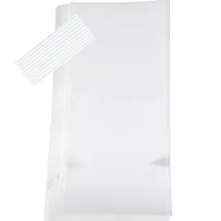 Discount Cerf Dellier Sachets transparents avec liens - 18 x 30 cm (x10)