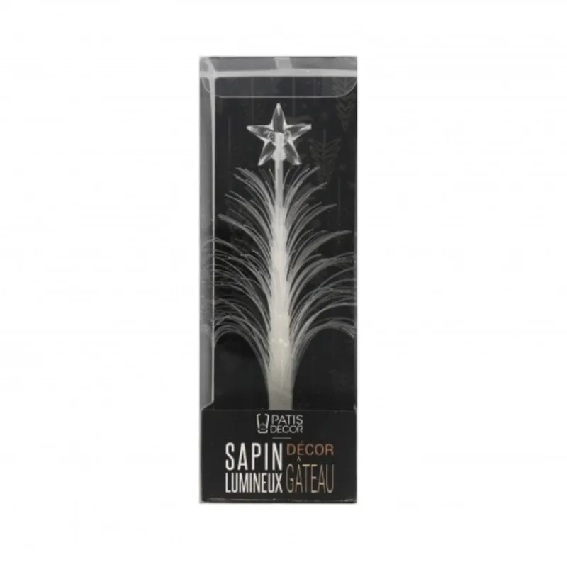 New Cerf Dellier Sapin lumineux sur pique