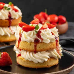 Outlet Cerf Dellier Sauce topping saveur fraise 300g