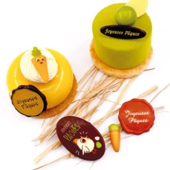 Clearance Cerf Dellier Sceaux Joyeuses Pâques chocolat blanc (x 70) - DDM 07/24