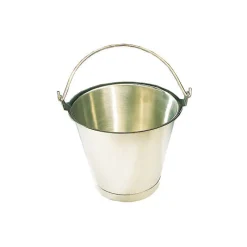 Online Cerf Dellier Seau inox  gradué avec socle de renfort 12 L