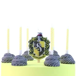 Online Cerf Dellier Set de 7 bougies d'anniversaire Poufsouffle Harry Potter