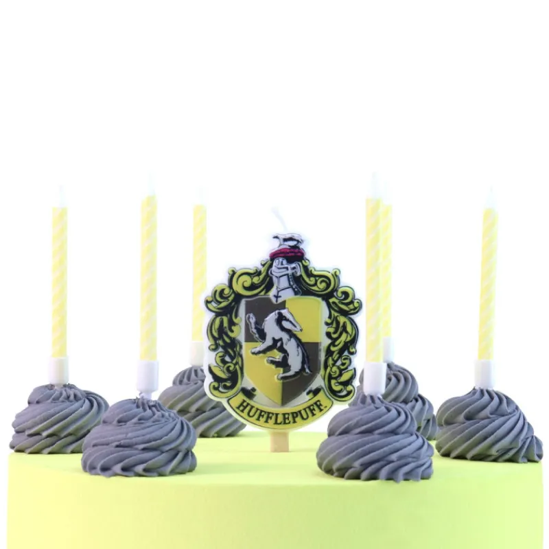 Online Cerf Dellier Set de 7 bougies d'anniversaire Poufsouffle Harry Potter