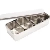 Sale Cerf Dellier Set de 5 mini-plats japonais inox pour mise en place