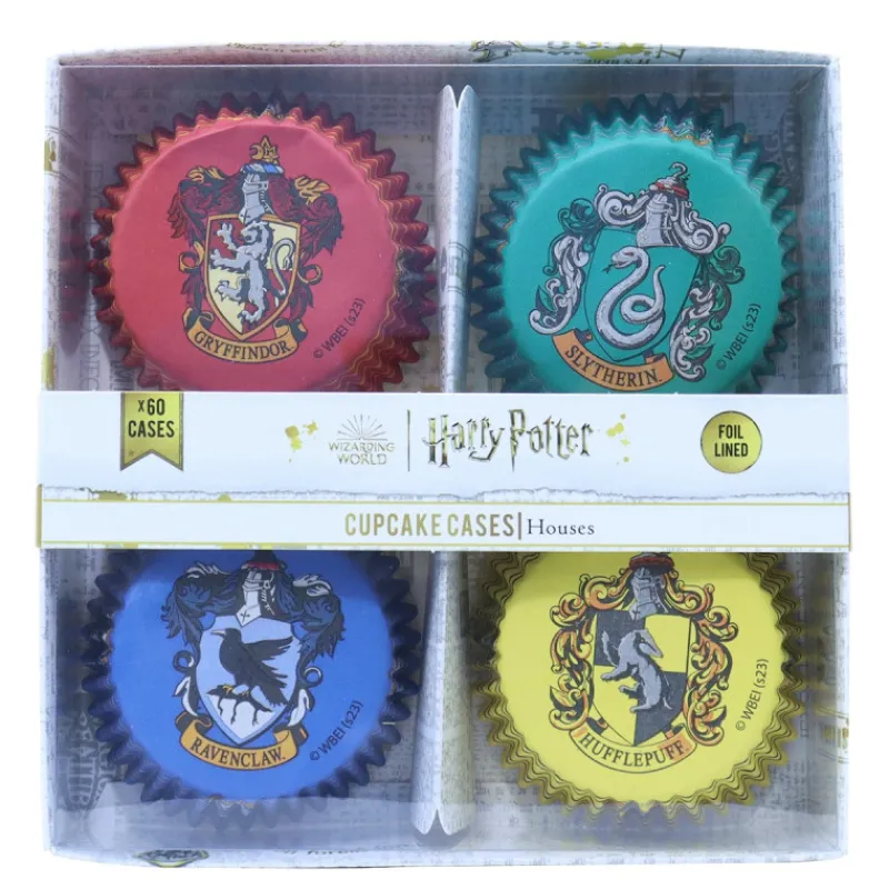 New Cerf Dellier Set de caissettes cupcakes " Maisons Harry Potter" (x60)