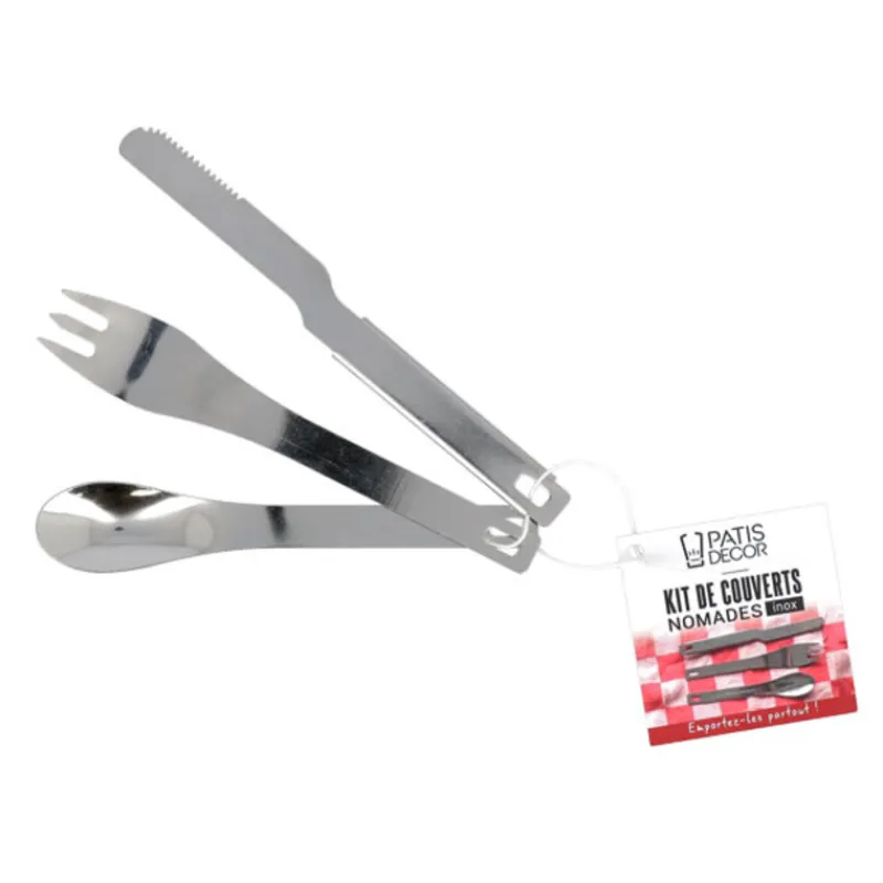 New Cerf Dellier Set de couverts nomades inox