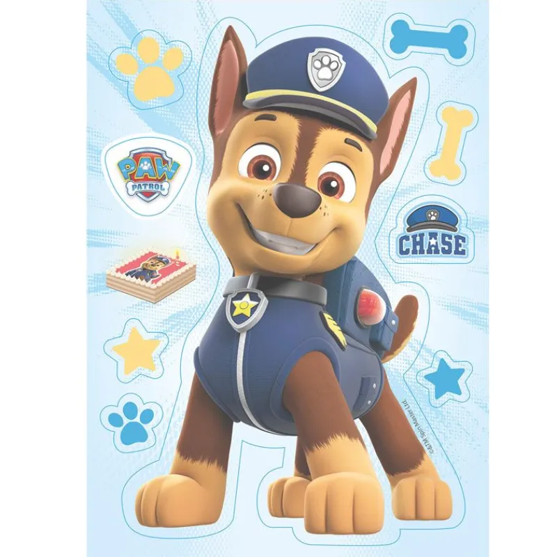 Cerf Dellier Silhouettes en azyme Pat Patrouille Chase